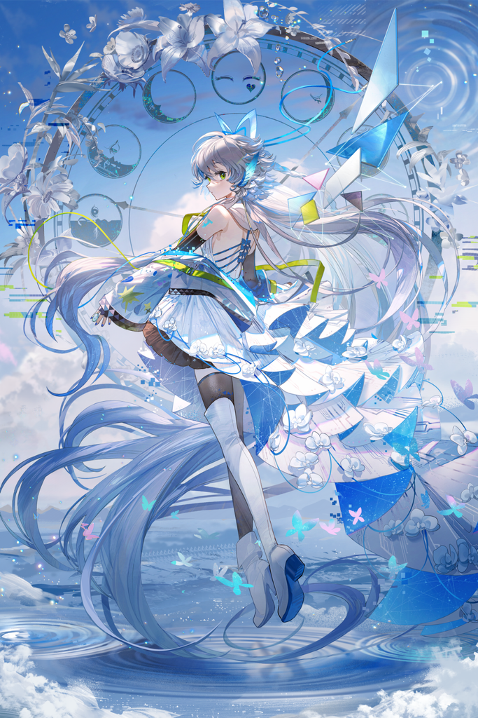 洛天依型号伴侣机器人