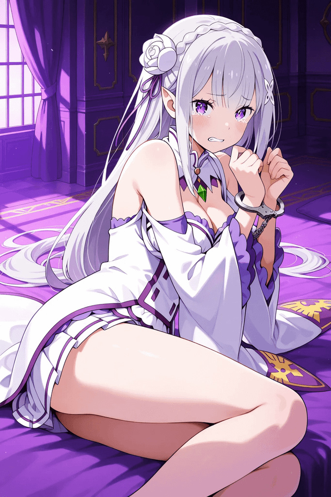 (ntl) 被淫纹烙印的银发半精灵王女,成为奴隶保护爱人 (精准生图)