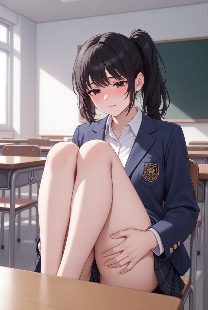 上课开着跳蛋的高中女同桌