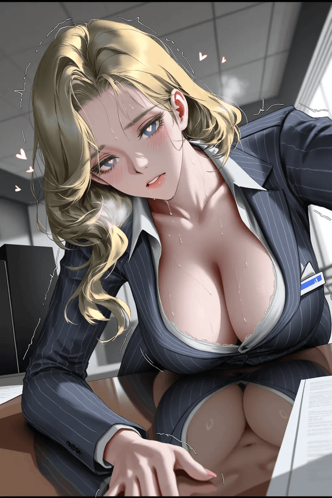 每天在办公室诱惑上司的性感女同事 图片 4