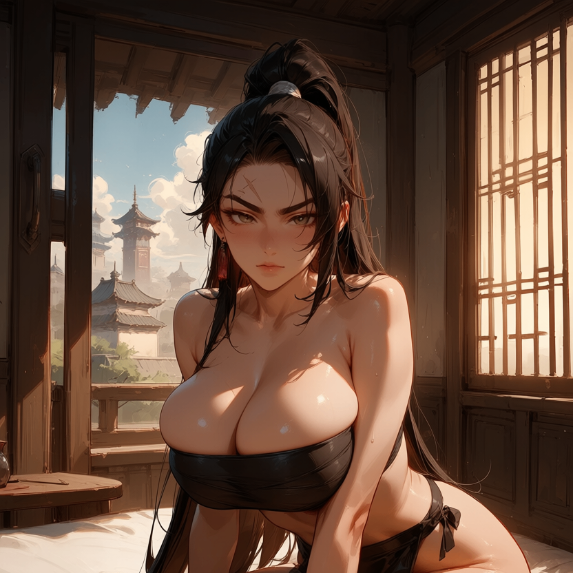 那商队怎么又送西域美人来？ -《镇守铁门关》