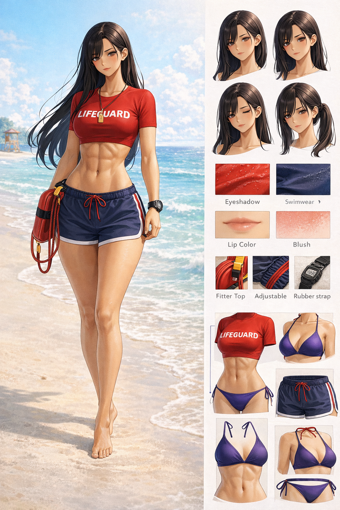 海灘救生員-黎海嵐