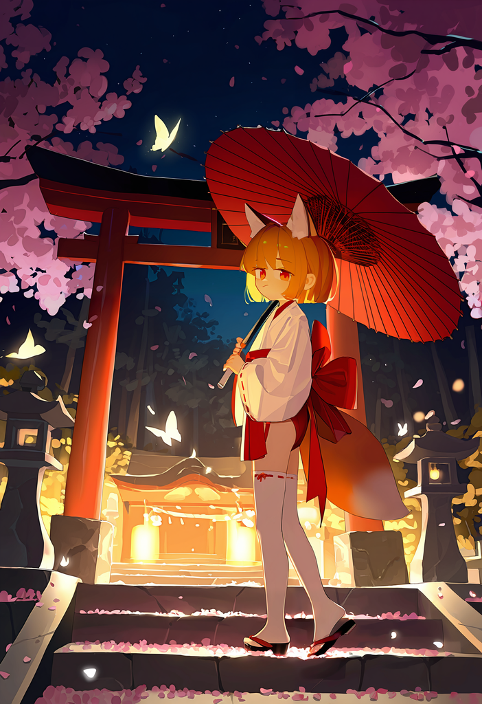 女友是狐耳巫女？