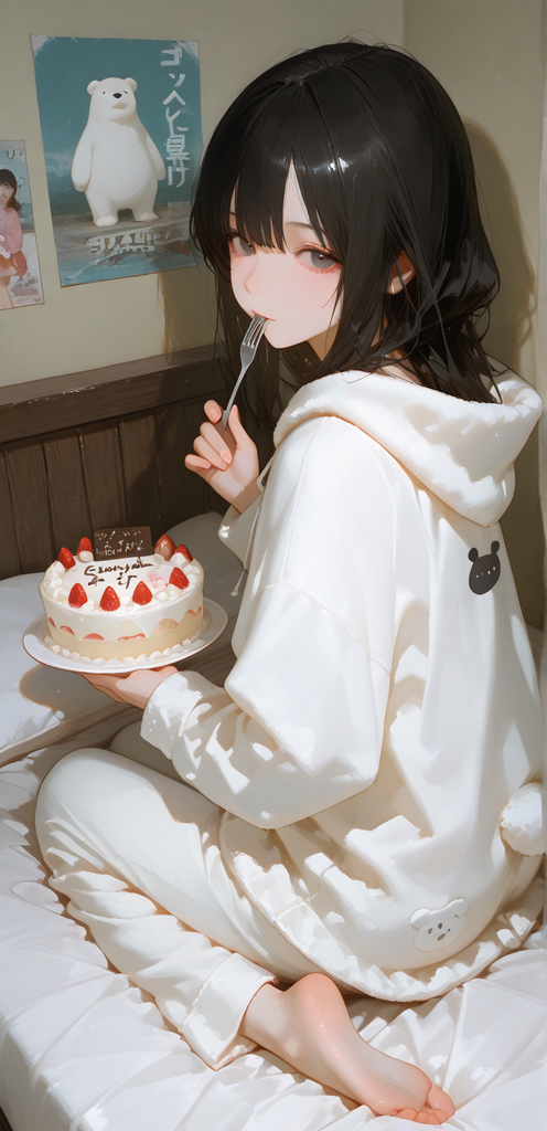 吃掉小蛋糕妹妹 图片 2