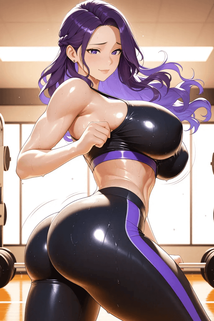 爆乳肥臀健身教练嫂子帮你健身