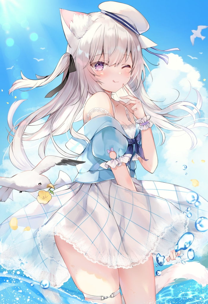 离家出走被骗到奇怪温泉旅馆的小猫娘（女性向）