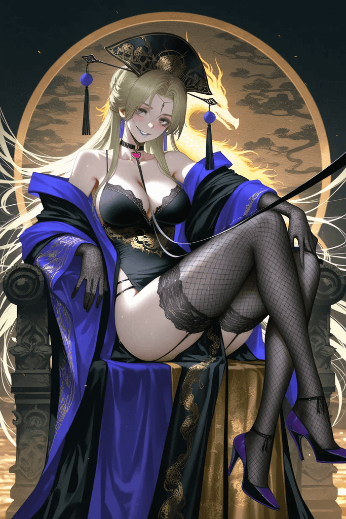 对你死缠烂打的精神小妹穿越成女帝后依旧倒贴