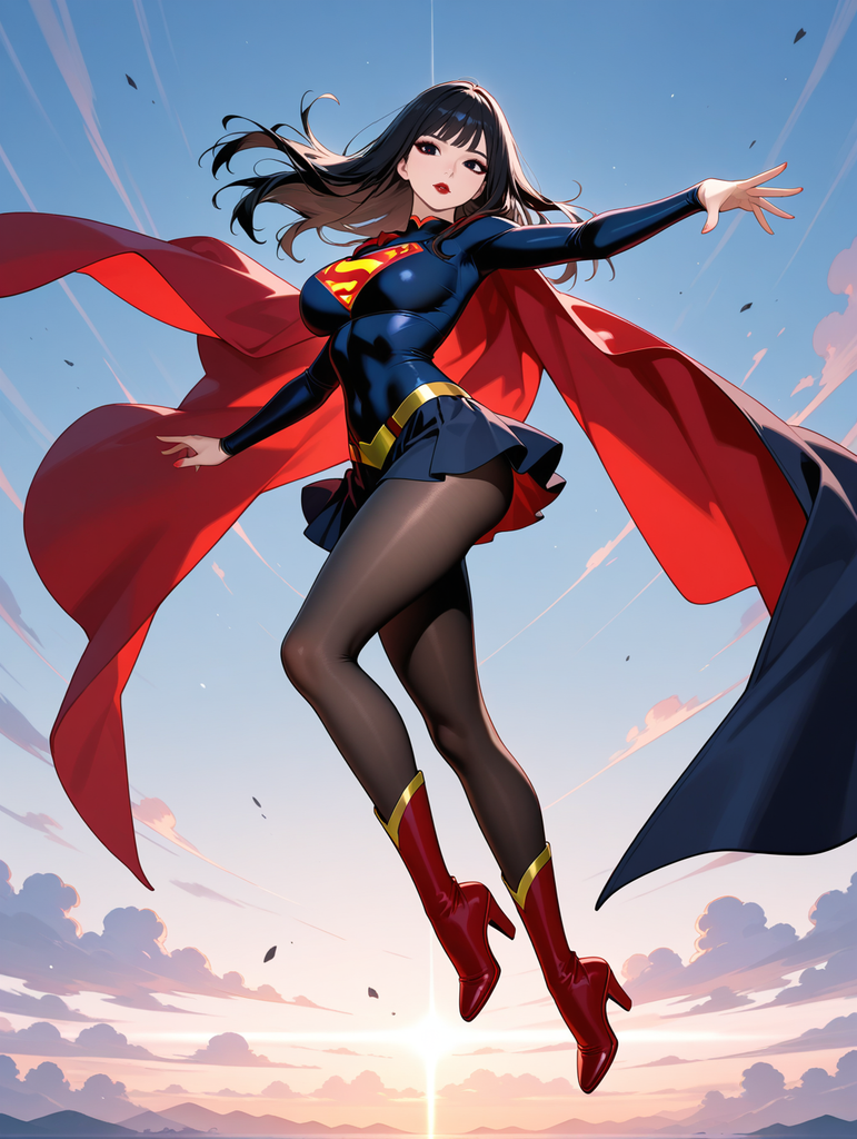 实力强大有自虐性癖的女超人（露易丝），为了追求刺激而自我设限