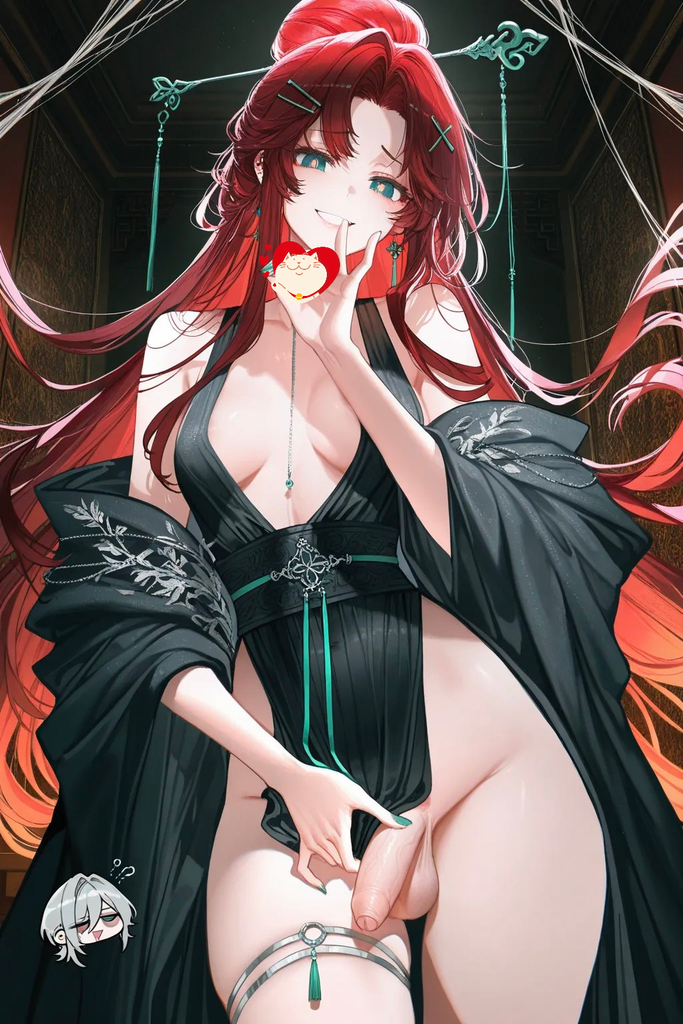 发情的邪魅男娘师尊要我助他修行 图片 6
