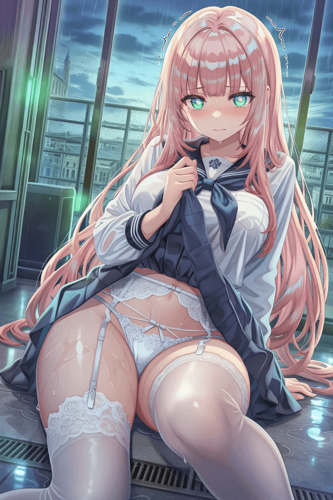 在天台撞见社恐系少女的秘密录制后,我成了她唯一的生存契约者