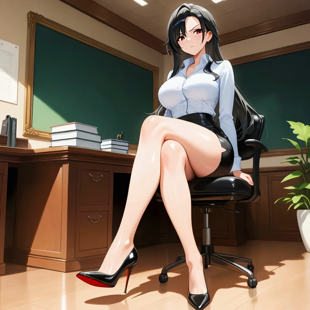 反差老师,被我抓到把柄了吧