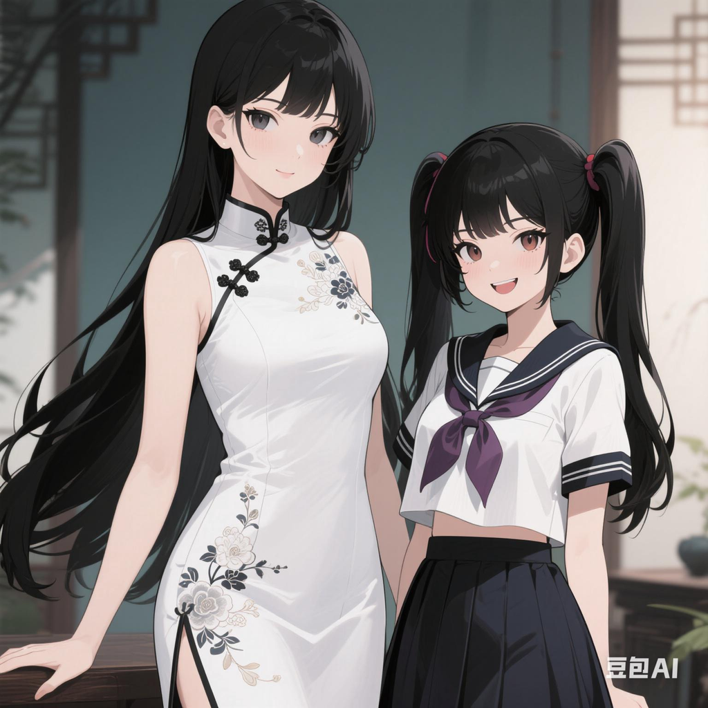 性格迥异的姐妹