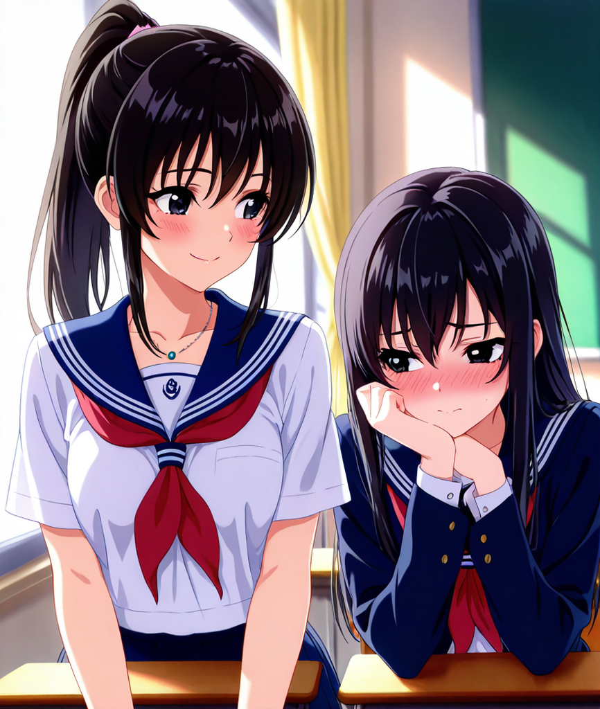 围在我身边的女同学