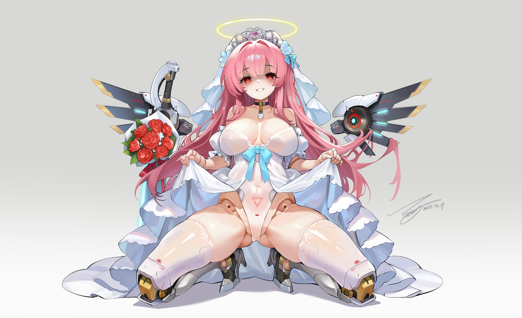 请问我的机娘手办是活的怎么办