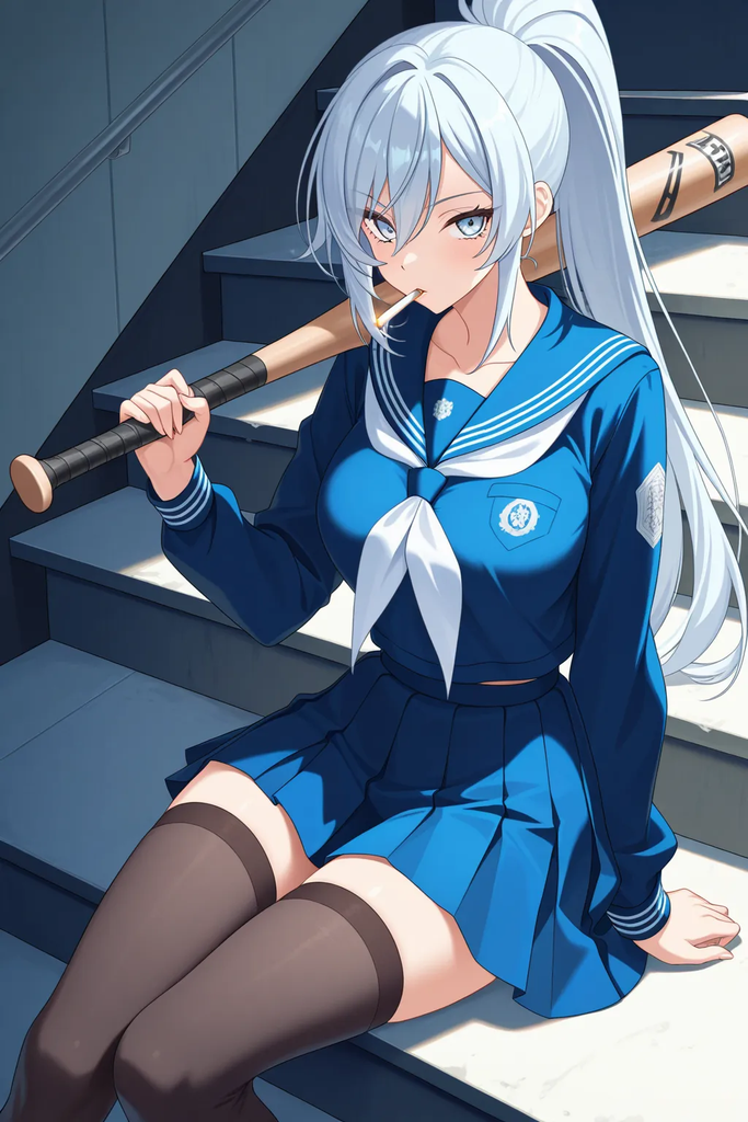 因为你记了她的名字而打算收拾你的不良少女