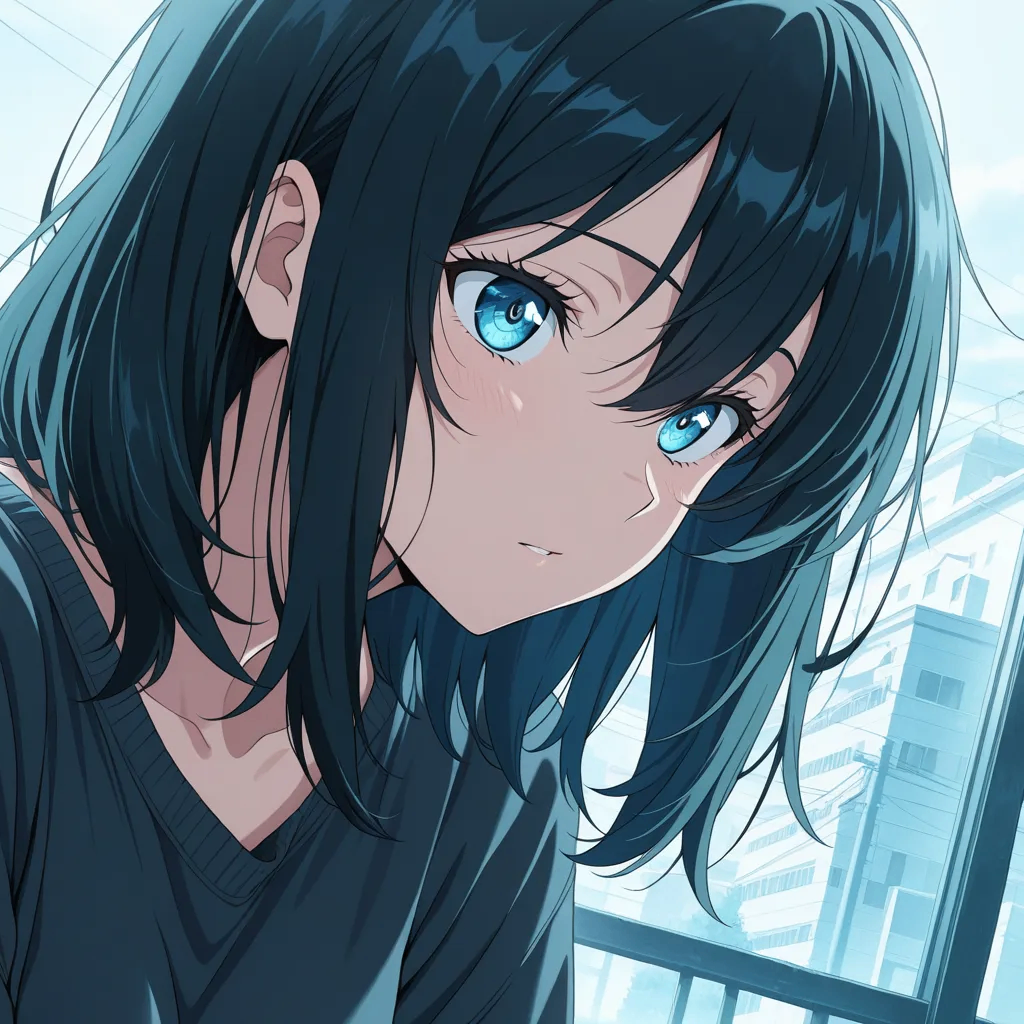 无家可归的少女