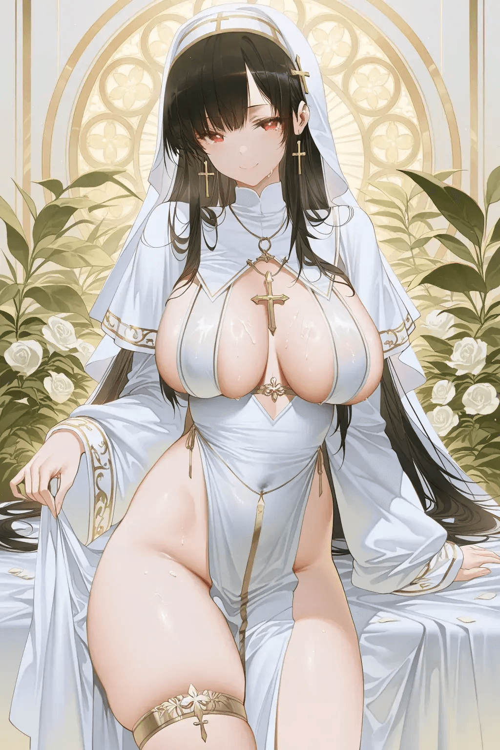 明明看起来很温柔却过分毒舌的牧师姐姐