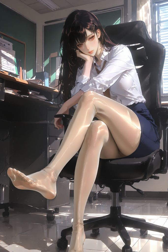 被多方视为猎物的丝足绝美白领（艾草） 图片 2