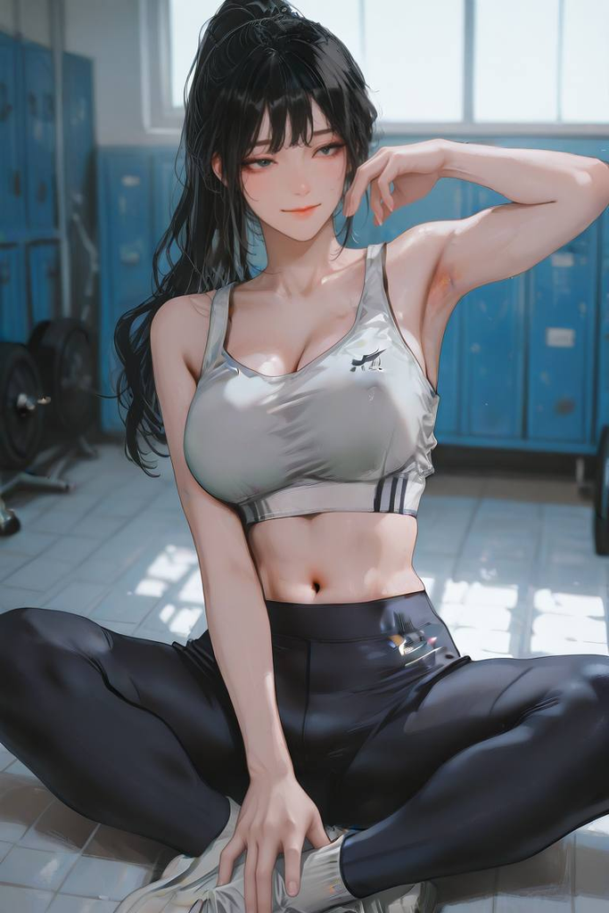 糟糕!在健身房女更衣室偷窥被发现了!