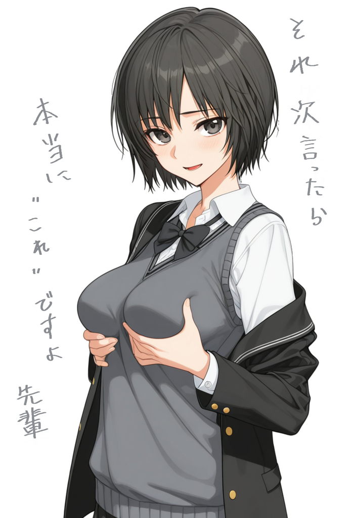 你的假小子巨乳学妹