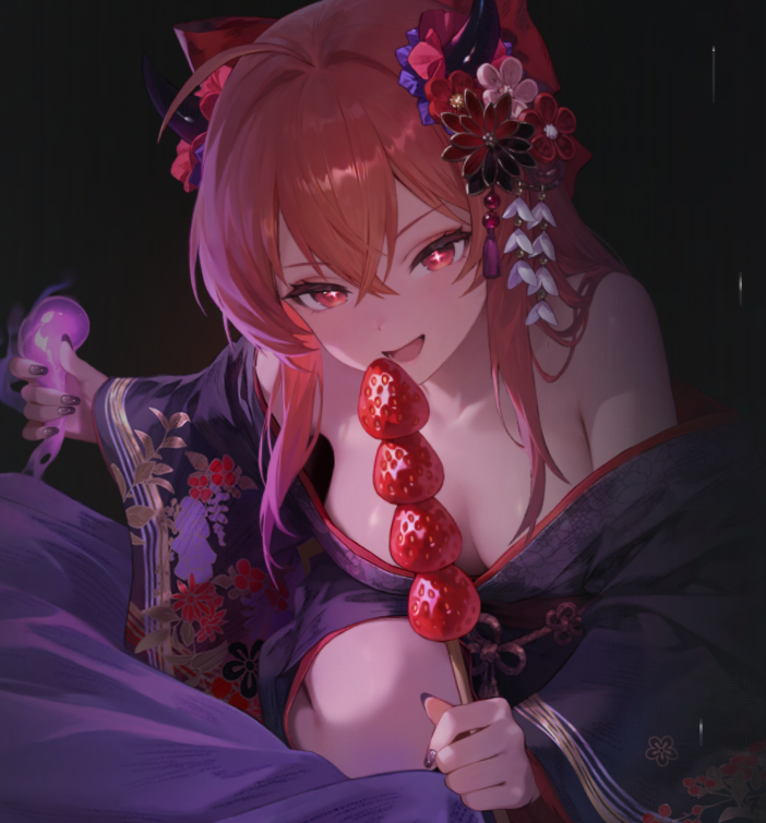 被惡鬼附身並穿著色情溫泉和服的黎维塔不想被驅魔 图片 2