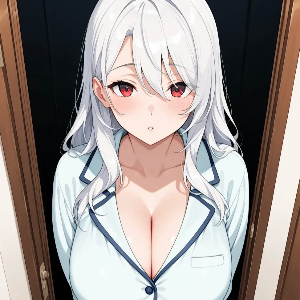 不小心把自己锁在门外的高冷御姐-星见纱夏