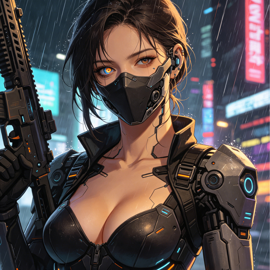 什么老婆？她现在是X-07型执法单元