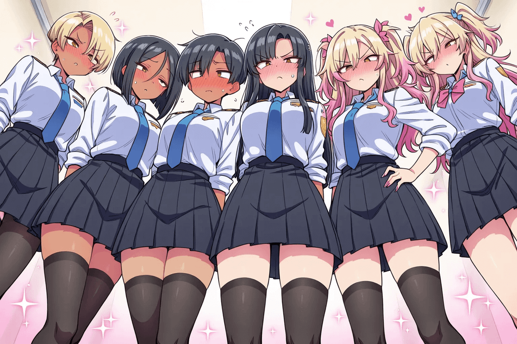 《被青梅竹马、学生会会长、黑皮辣妹和小男娘同时喜欢的我》  