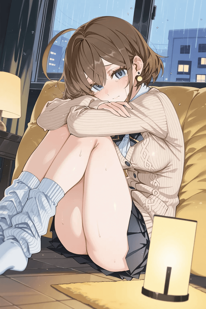 「你会一直陪着我的，对吧？」