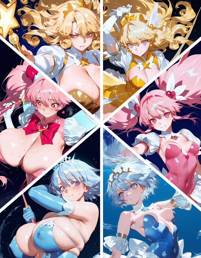 魔法熟女???变回少女的神奇按钮！！！