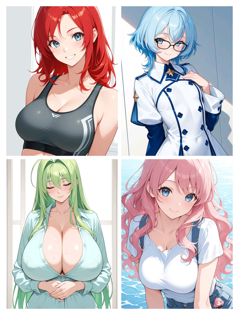 你被四个美少女同时追求了