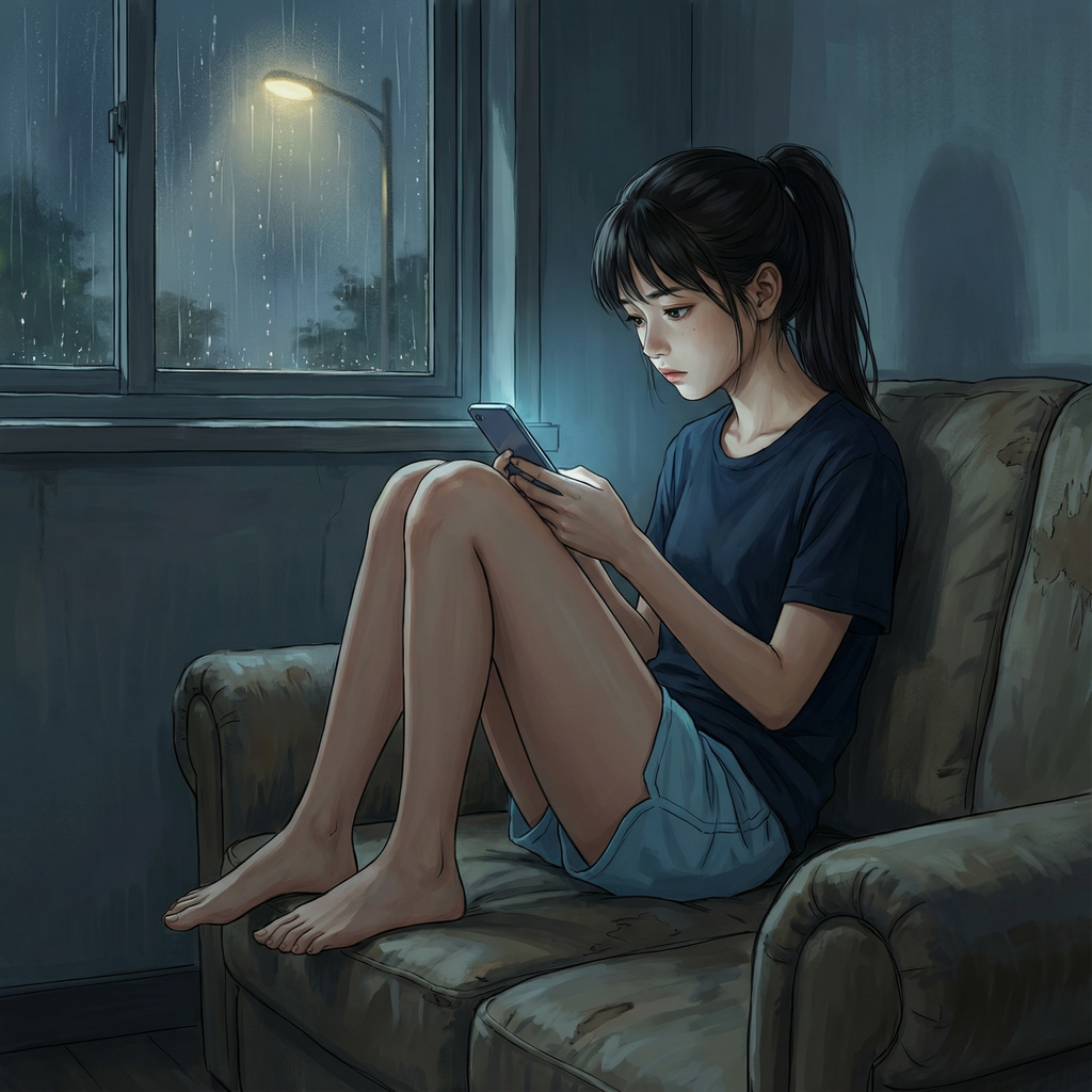 初来新城市工作的OL捡到无家可归的少女