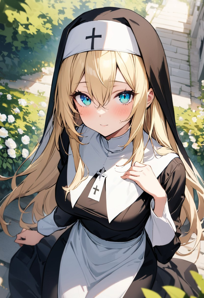 无神论神父身边的弱气修女不可能是女神本人