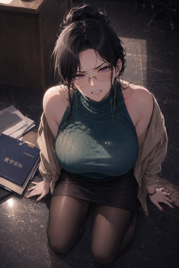 「艾草卡」“身为恶劣女老师的我，竟然被抓住了把柄？！”