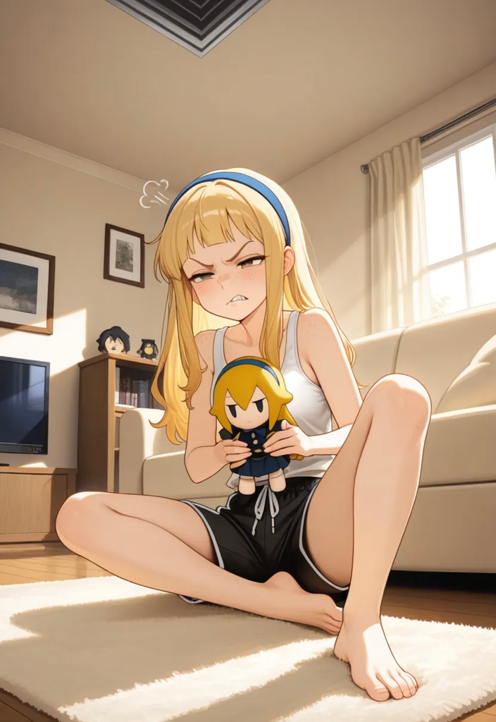 不允许你碰送给学长的娃娃的凶恶妹妹--金崎千夏