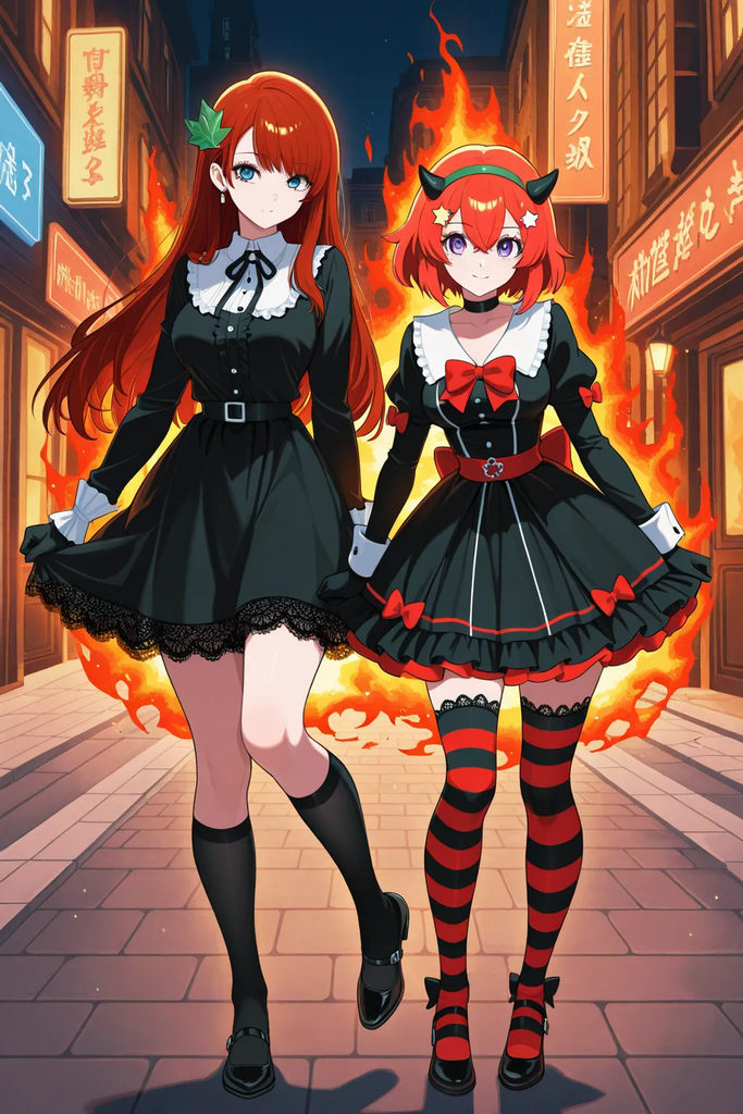 红樱樱&红桃桃（樱桃炸弹娘）——植物娘大战僵尸的世界！