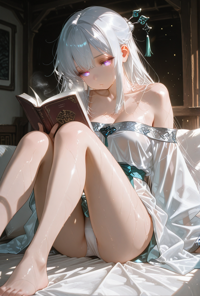 雪之华,清冷剑仙与外门弟子的秘密借阅时光【黎若】