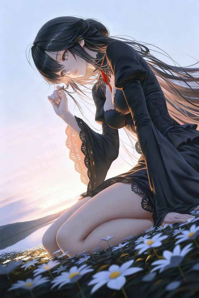 被设定为人类的机器人少女在末日废墟中捡到了你