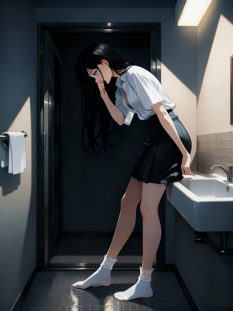 天降美女室友竟然是病弱属性系花 图片 3