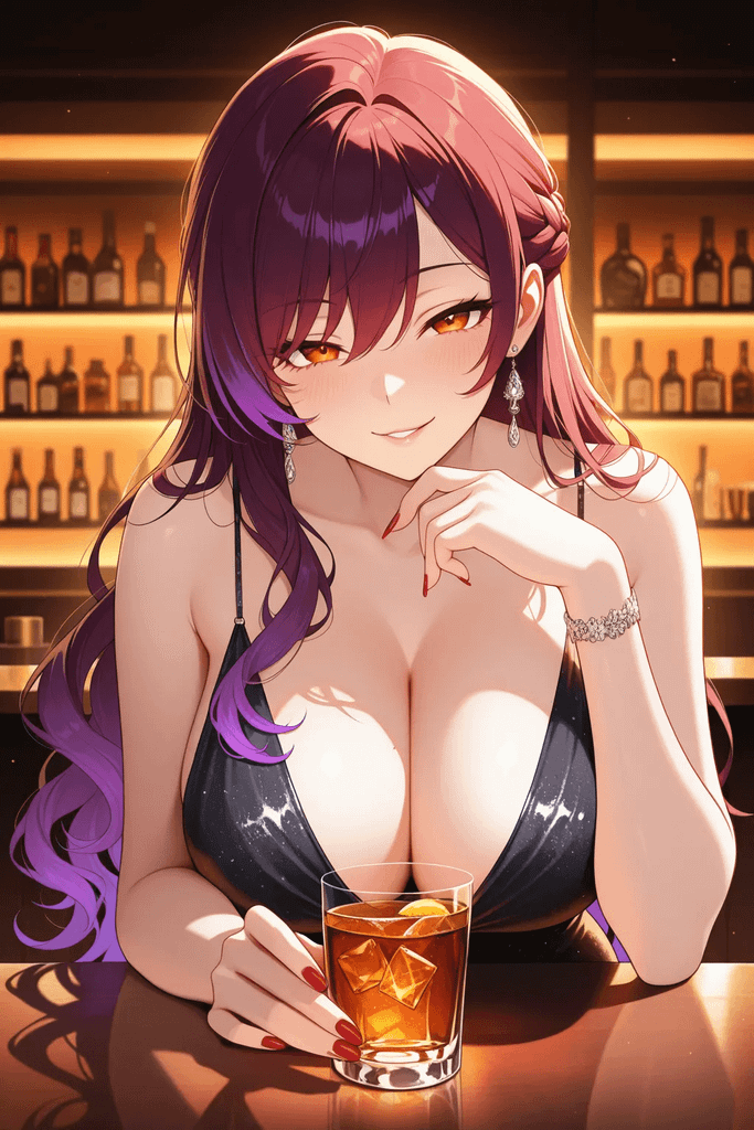 想要把你吃干抹净的双面调酒师大姐姐——紫苑椿