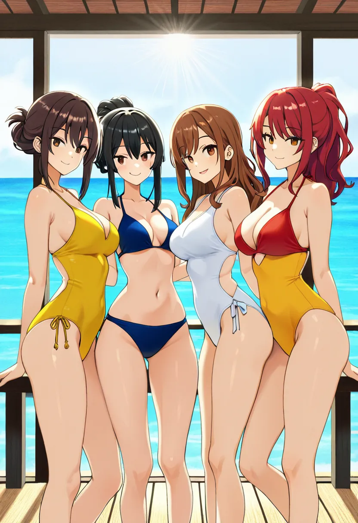 三亚孕游:四美催眠后宫