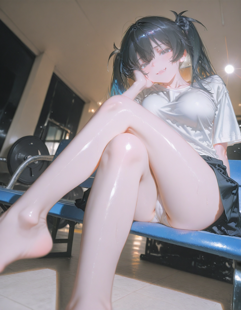 雌小鬼妹妹的暑假计划：带我健身就用嘴巴帮你口哦~