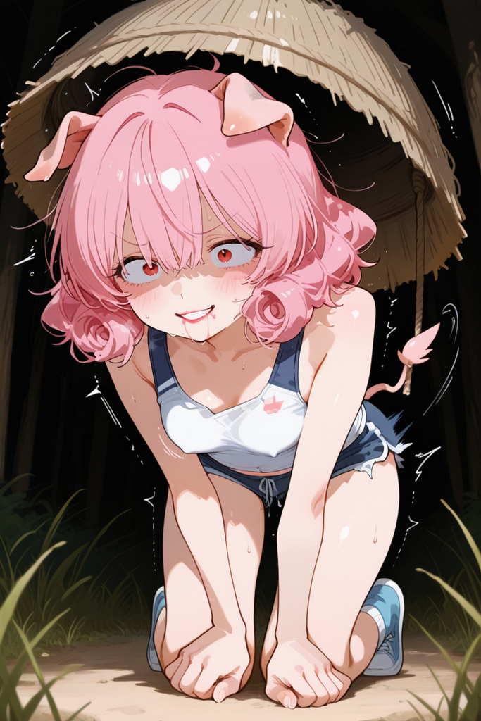 成人向黑暗睡前故事:第二夜-三只猪娘