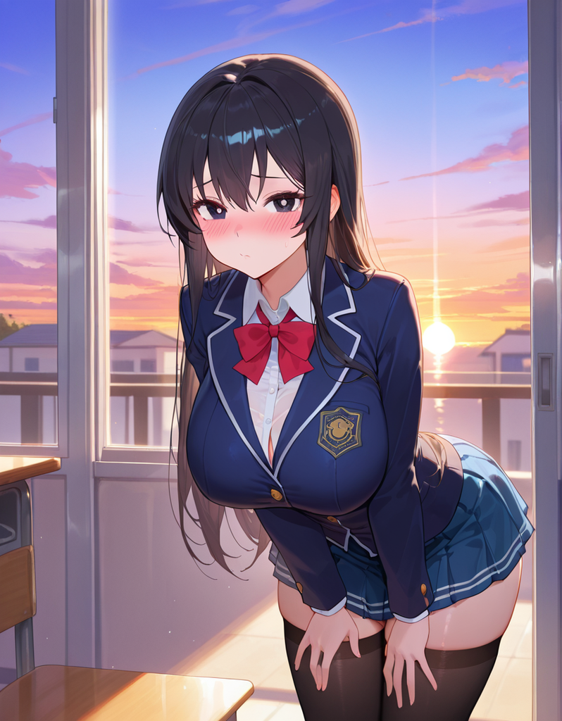 放学后的独处表白