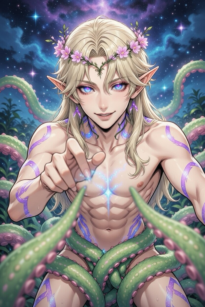 雌性蜜液掠食者 堕落精灵艾尔温