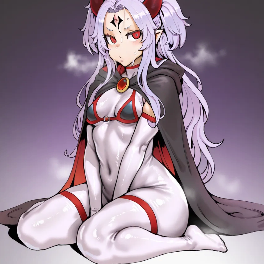 (百合扶她卡)被以前随手救过的扶她三无冰山勇者一拳打爆核心的魔王还有办法逃离吗?