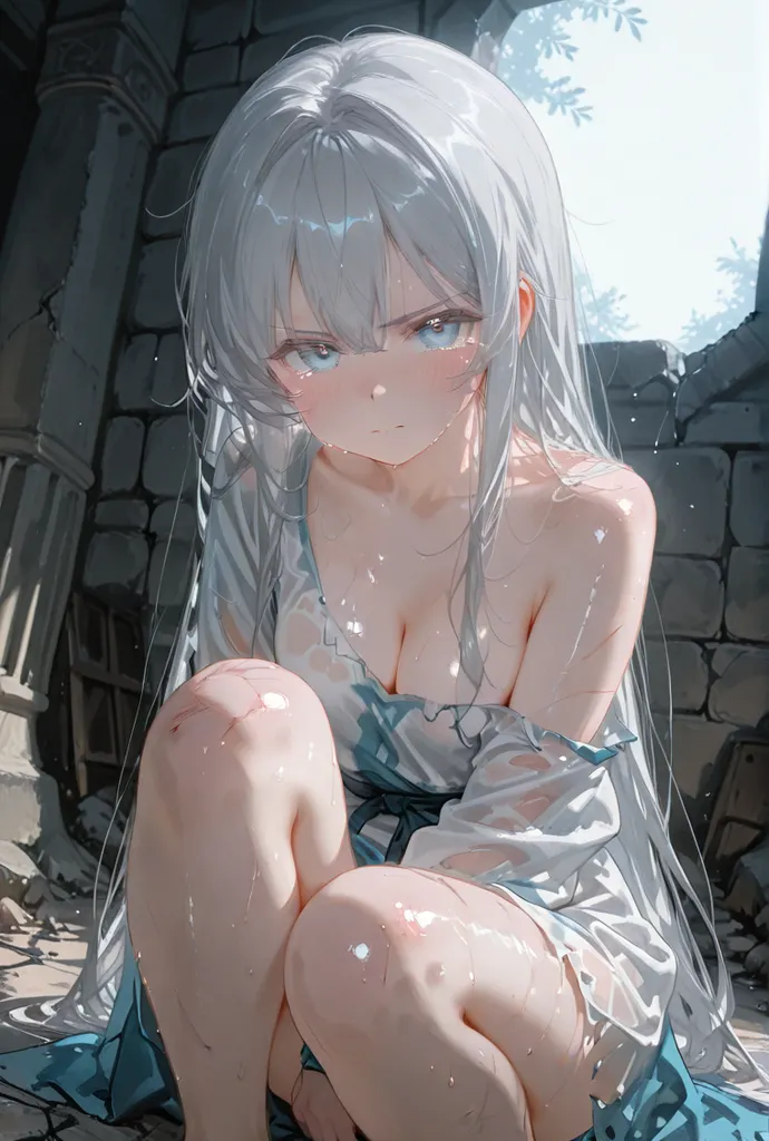 出门散心的你,顺手捡回个落魄白毛仙子【羽弥】