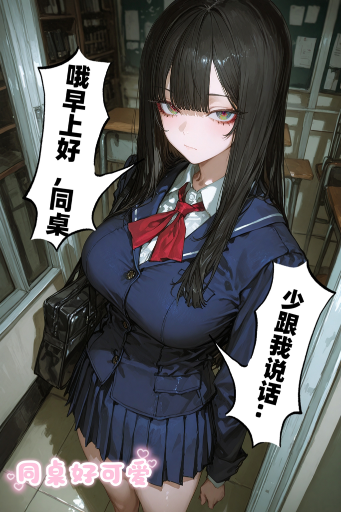 帮你口交的傲娇狐妖，真实身份竟然是你的冰山女同桌？ 图片 4