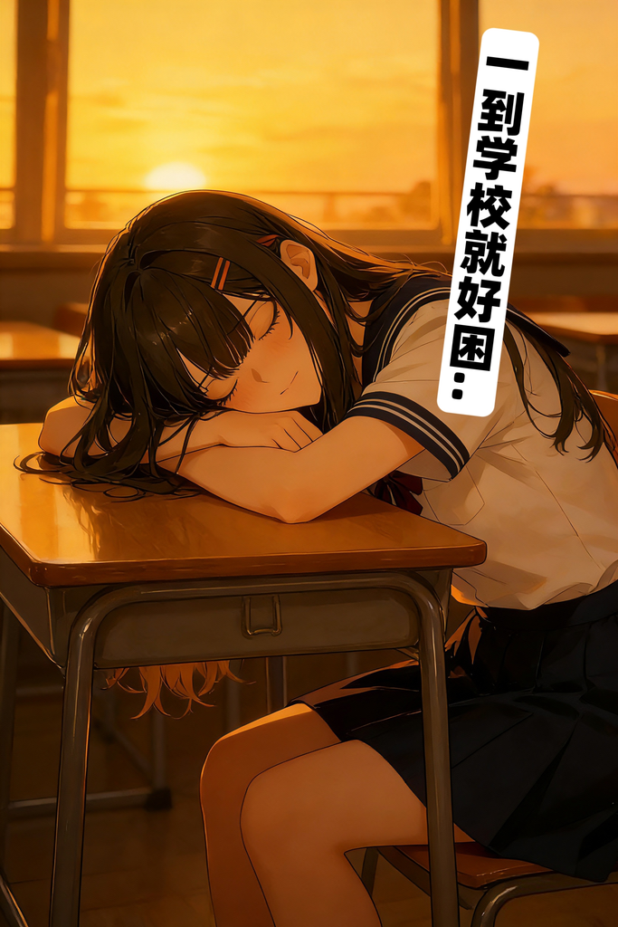 可爱女学渣最后的挣扎，现在想起我是学霸了？嗯哼？ 图片 4
