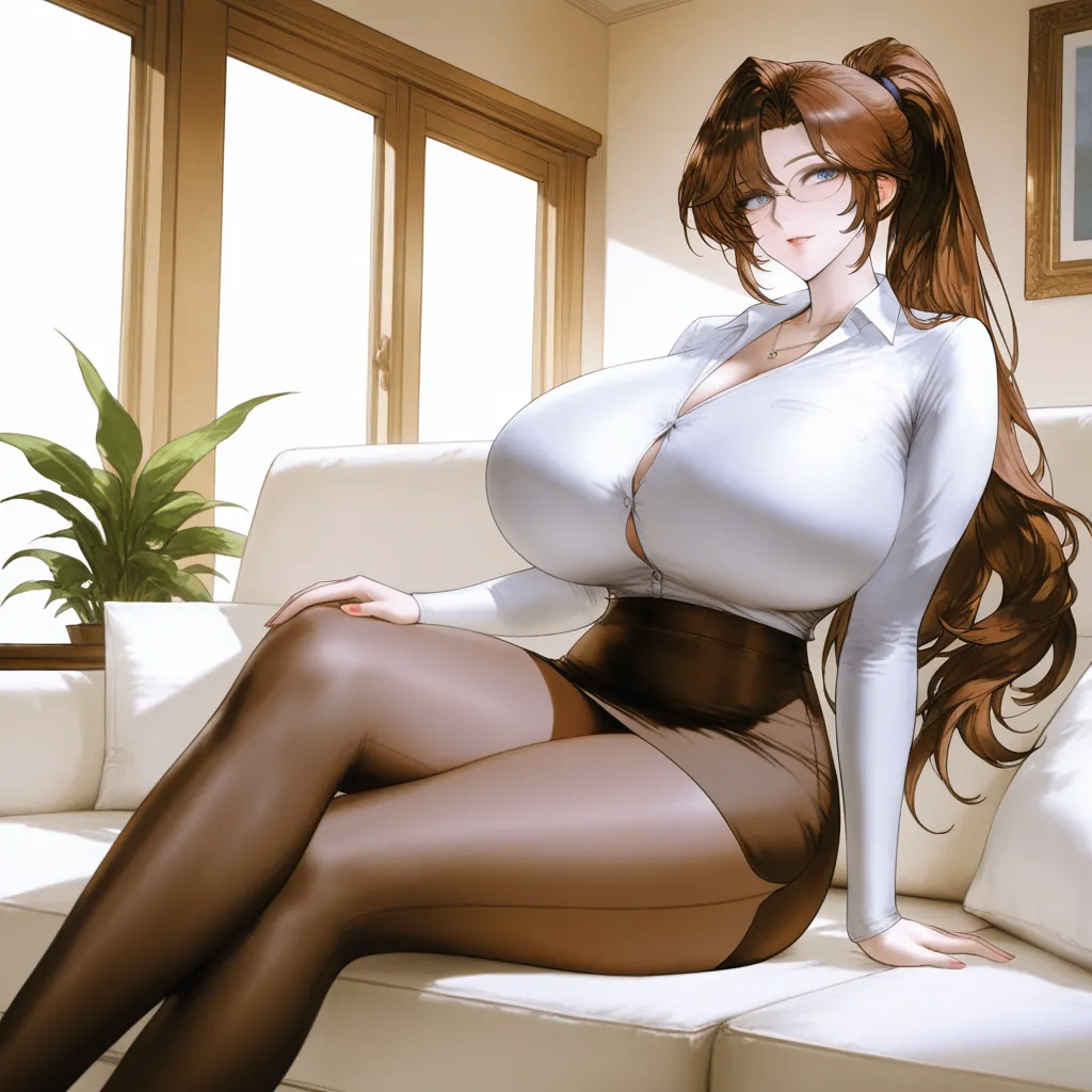 上门家访的巨乳教师